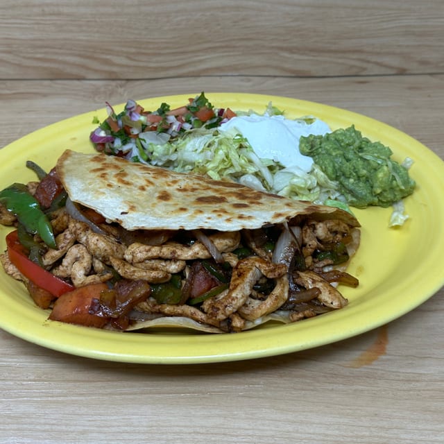 Quesadilla Deluxe.