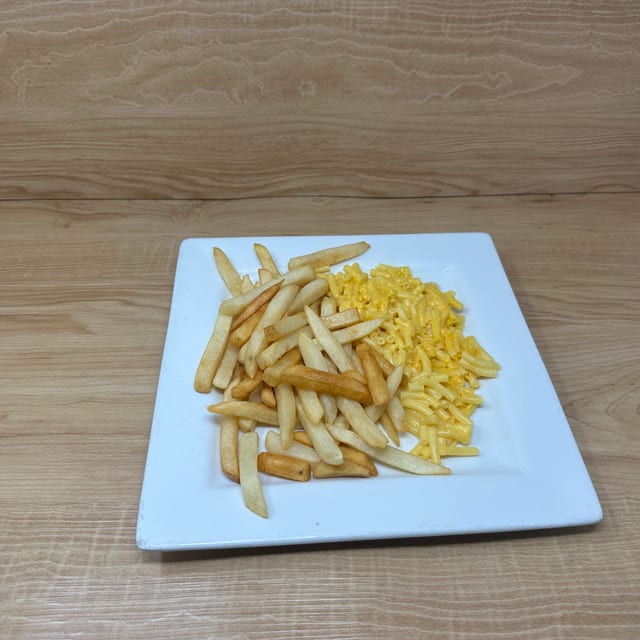 #10 Kid's Mac & Cheese Served with Fries.