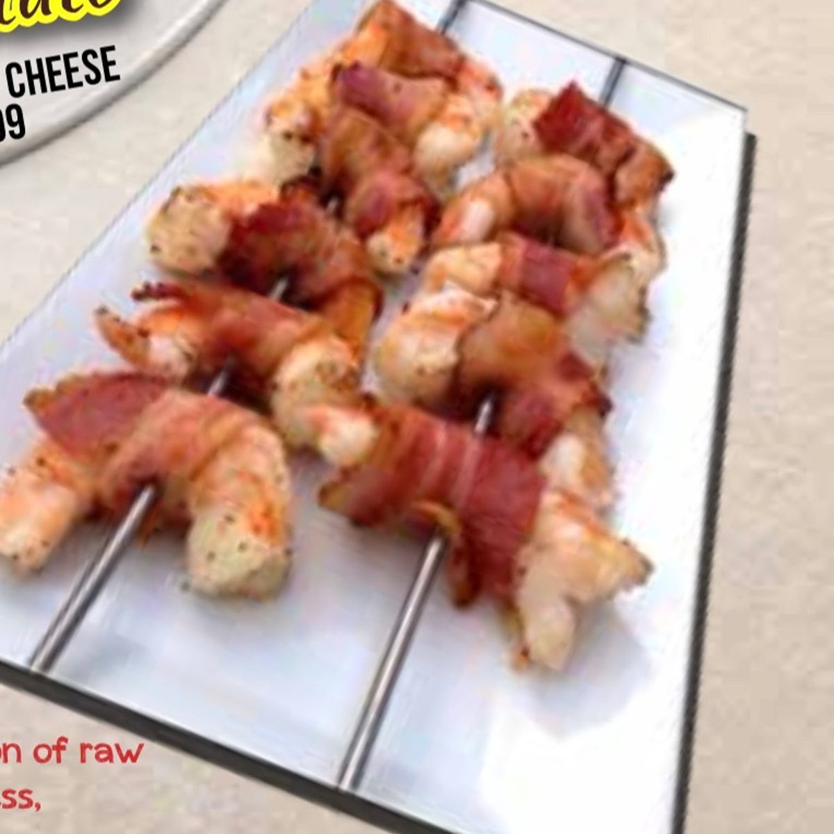 Brochetas de Camarón