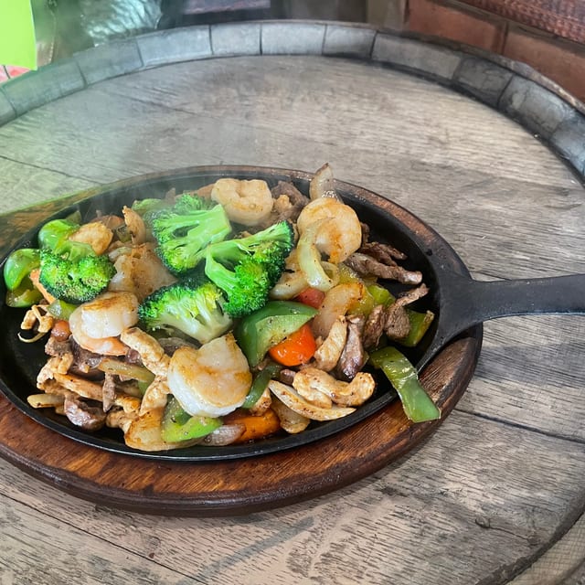 Lunch Fajitas.