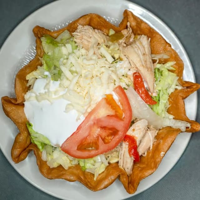 Fajita Taco Salad.
