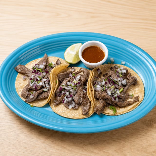 Tacos Carne Asada.