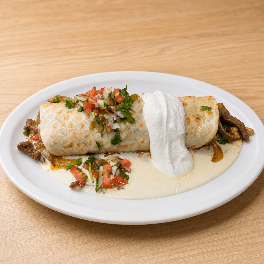 Fajita Burrito.
