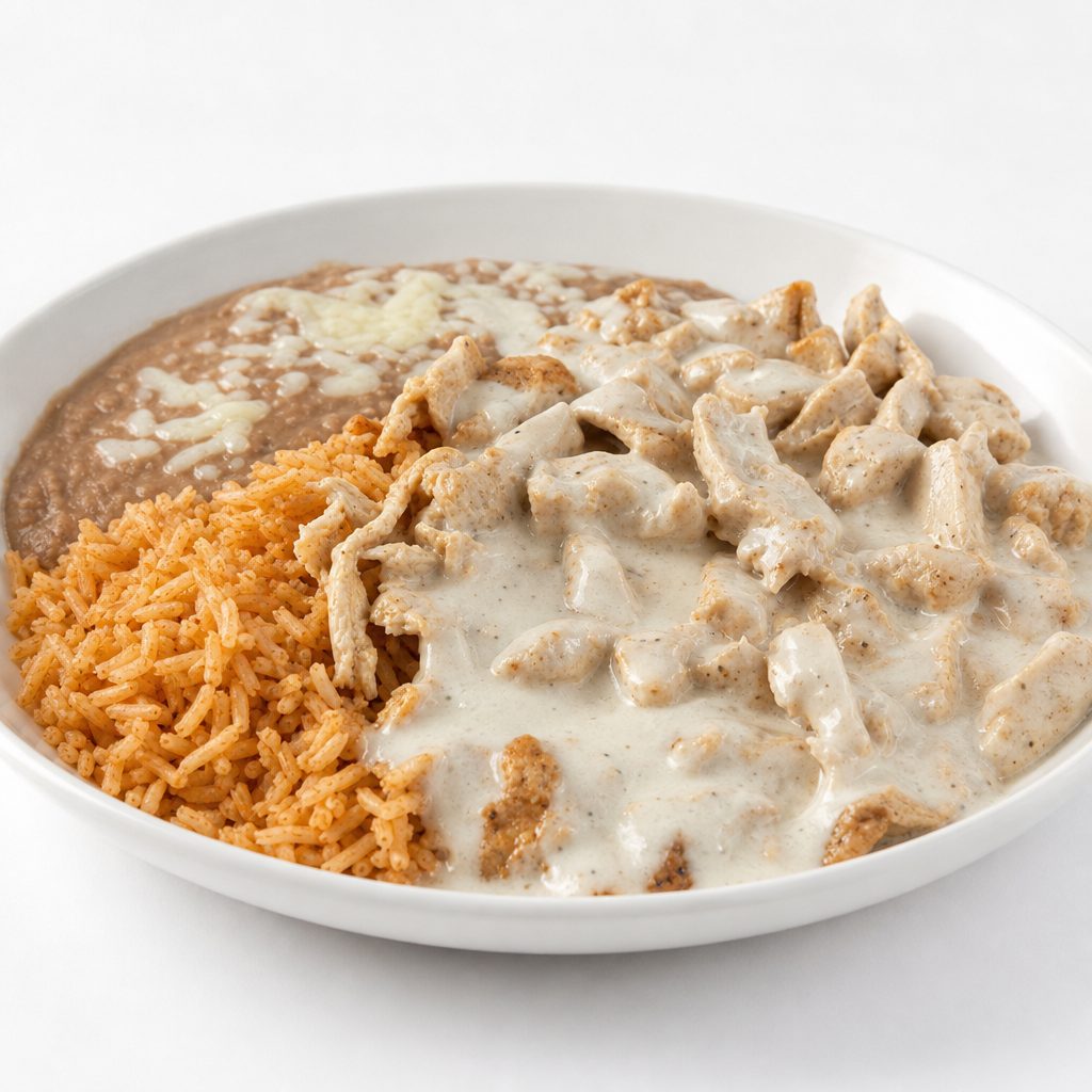 Pollo Con Crema.