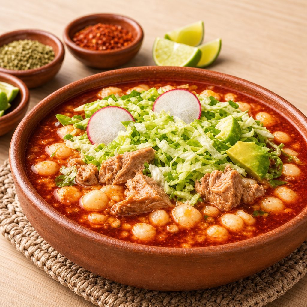 Pozole Soup.