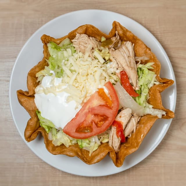 Lunch Taco Salad.