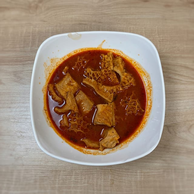 Caldo De Menudo.
