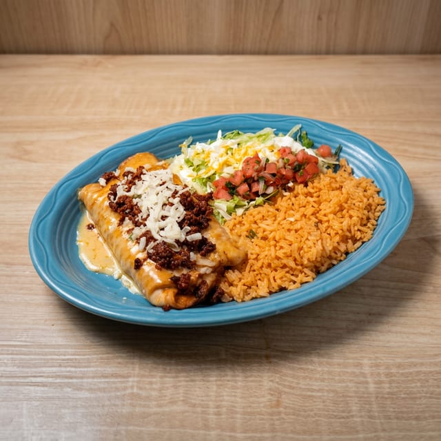 Enchiladas De Camaron.