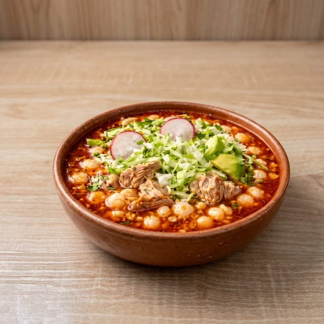 Pozole Soup.