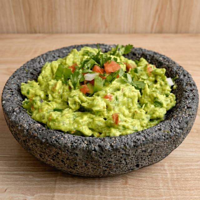 Fresh Guacamole Dip.